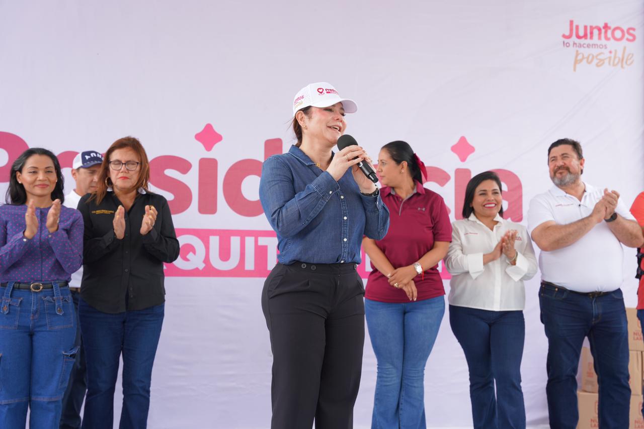 “Presidencia Cerquita de Ti” llega a Unidad Deportiva; atiende alcaldesa Carmen Lilia Canturosas peticiones ciudadanas