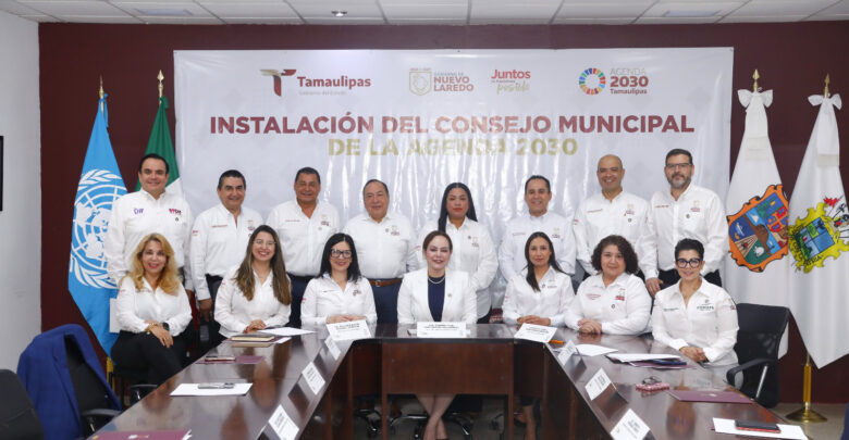 Gobierno de Nuevo Laredo instala el Consejo Municipal de la Agenda 2030