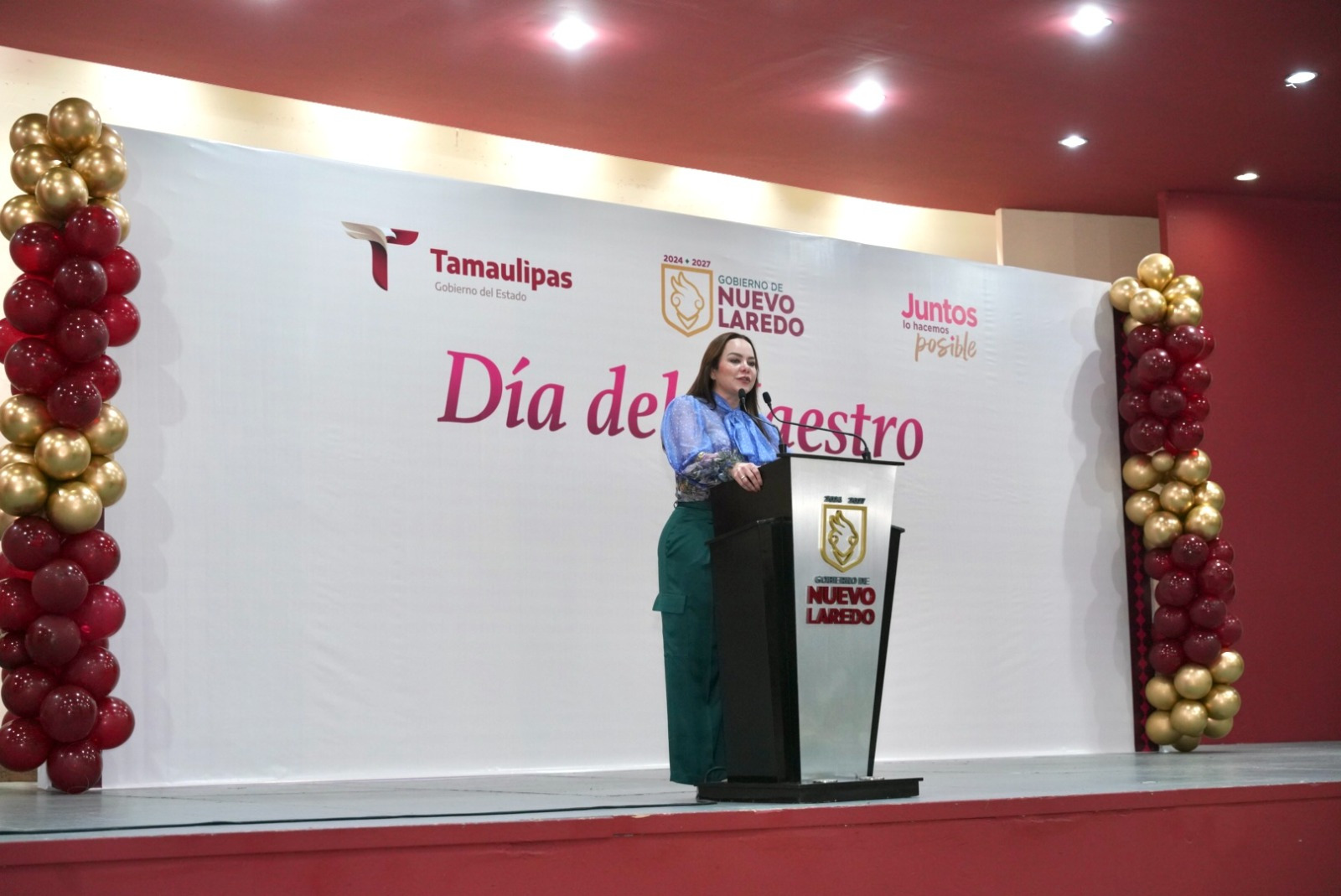 Otorga Carmen Lilia Canturosas apoyos sin precedentes a maestros