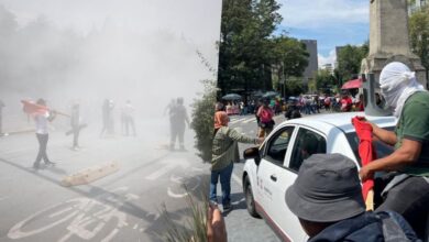 Gobierno reitera llamado al diálogo y condena actos violentos durante protesta de la CNTE