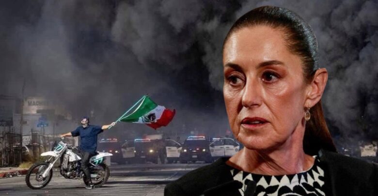 Sheinbaum urge a Estados Unidos a respetar derechos de migrantes tras redadas en Los Ángeles Sheinbaum urge a Estados Unidos a respetar derechos de migrantes tras redadas en Los Ángeles