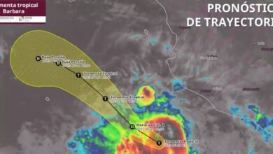 Barbara se convierte en huracán categoría 1 frente a costas de Colima y Jalisco
