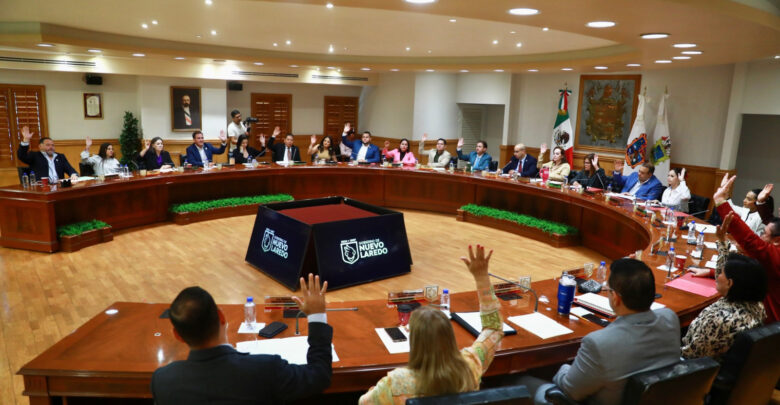 Cabildo de Nuevo Laredo aprueba recarpeteo en calle Anzures con recursos del fideicomiso del Puente III