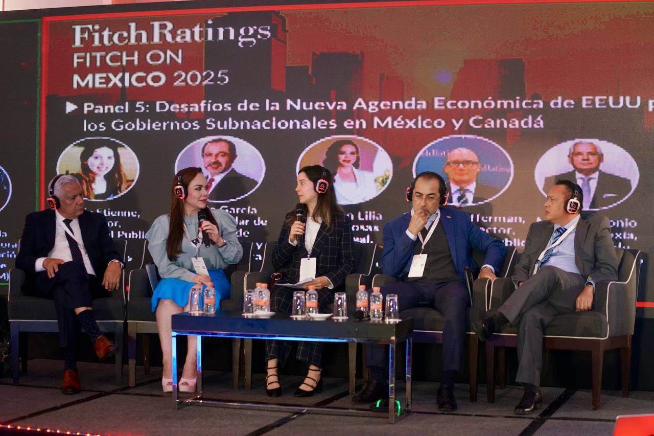 Nuevo Laredo muestra liderazgo financiero y visión estratégica en foro internacional de Fitch Ratings