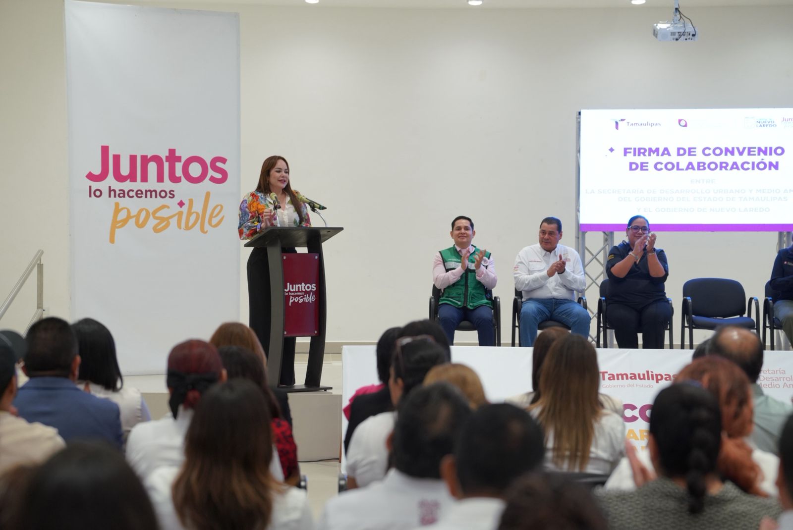 Lidera alcaldesa Carmen Lilia Canturosas agenda ambiental en Tamaulipas