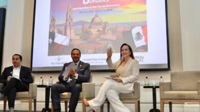 Alcaldesa Carmen Lilia Canturosas destaca liderazgo de Nuevo Laredo en foro internacional