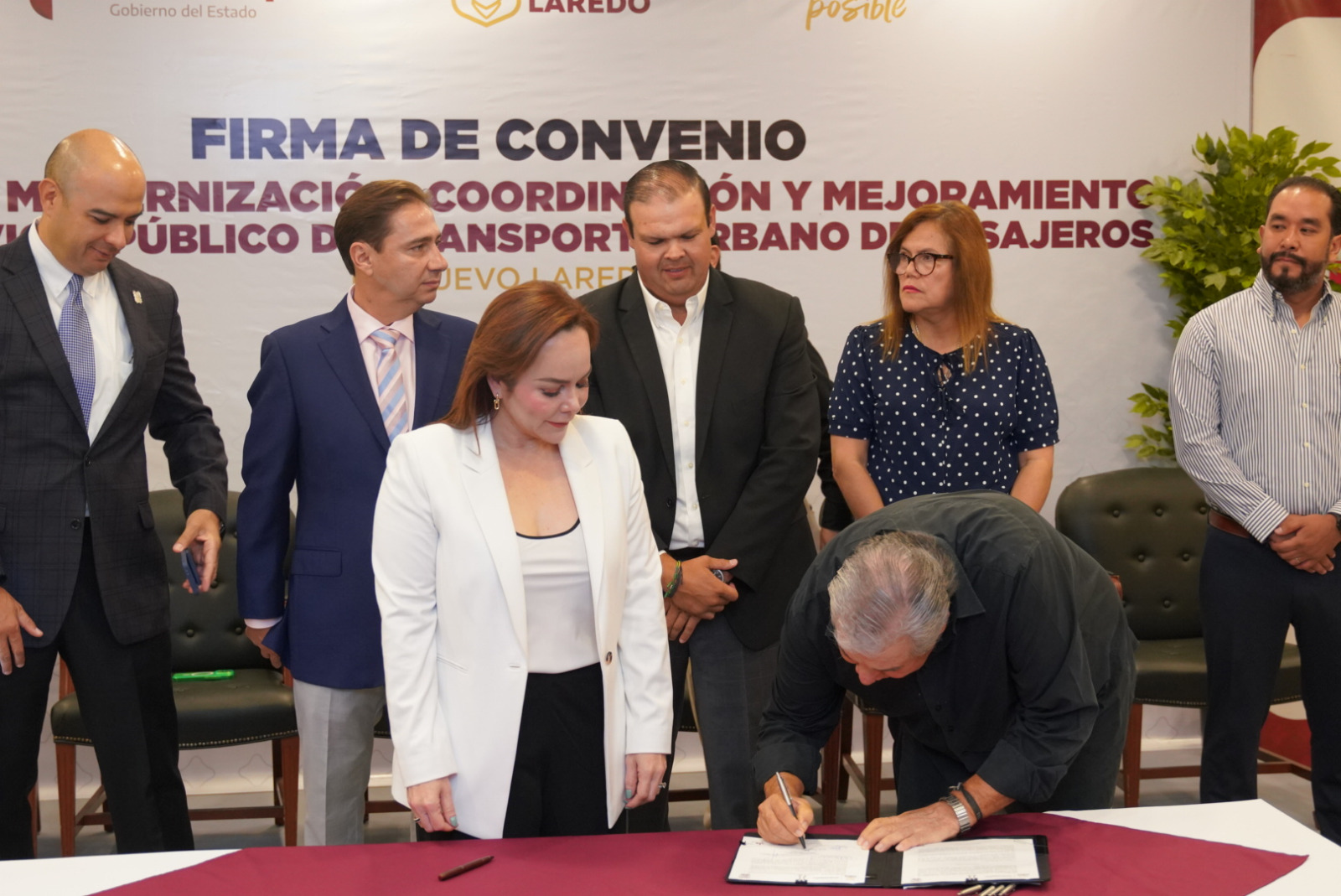 Carmen Lilia Canturosas impulsa histórico cambio en el transporte público de Nuevo Laredo