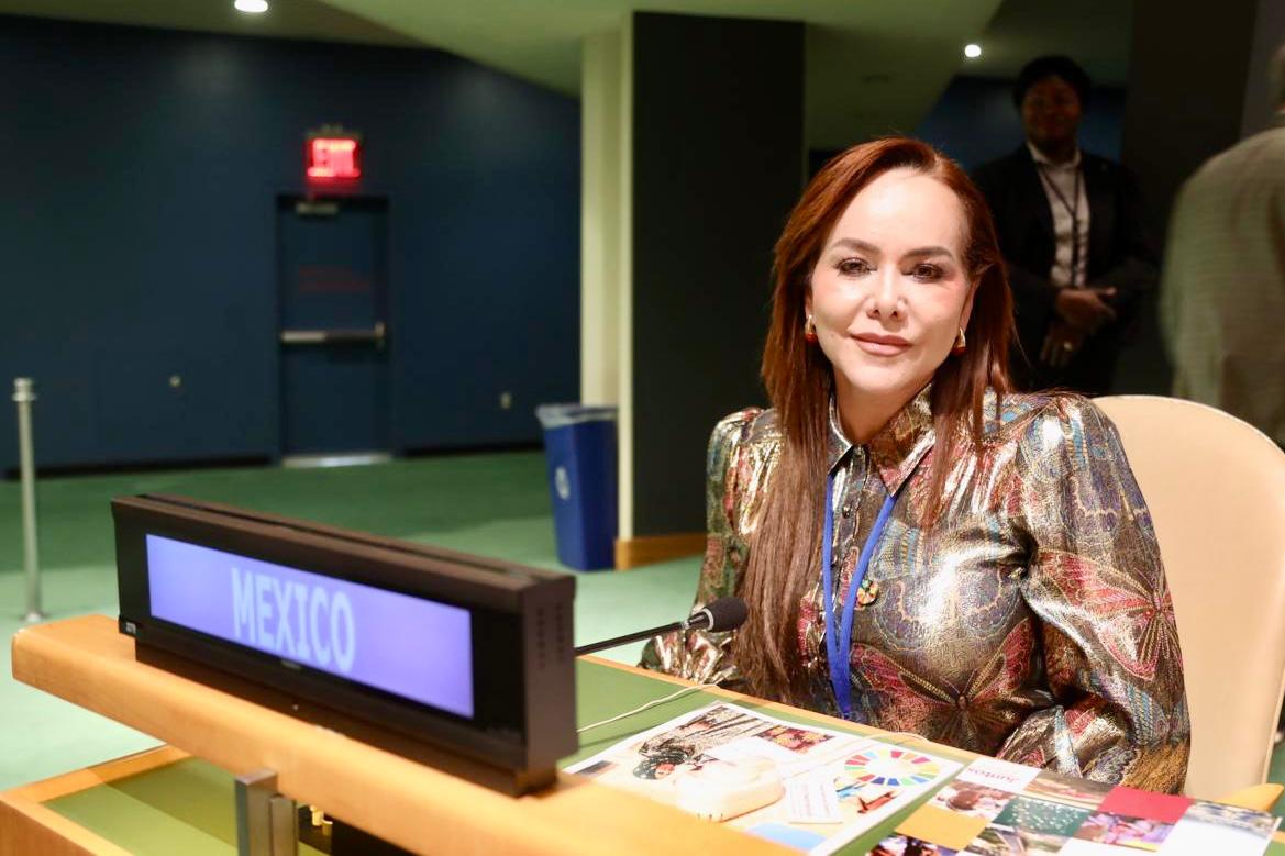 Alcaldesa Carmen Lilia Canturosas representa a México en el Foro Político de Alto Nivel sobre Desarrollo Sostenible de la ONU