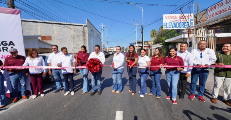 Fortalece Gobierno de Nuevo Laredo infraestructura urbana con obras de recarpeteo