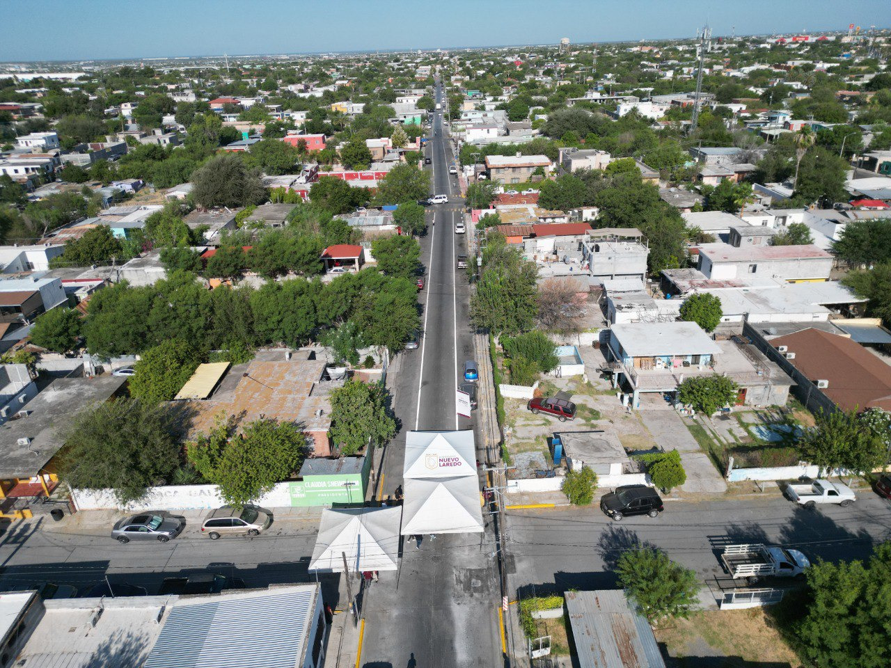 Fortalece Gobierno de Nuevo Laredo infraestructura urbana con obras de recarpeteo