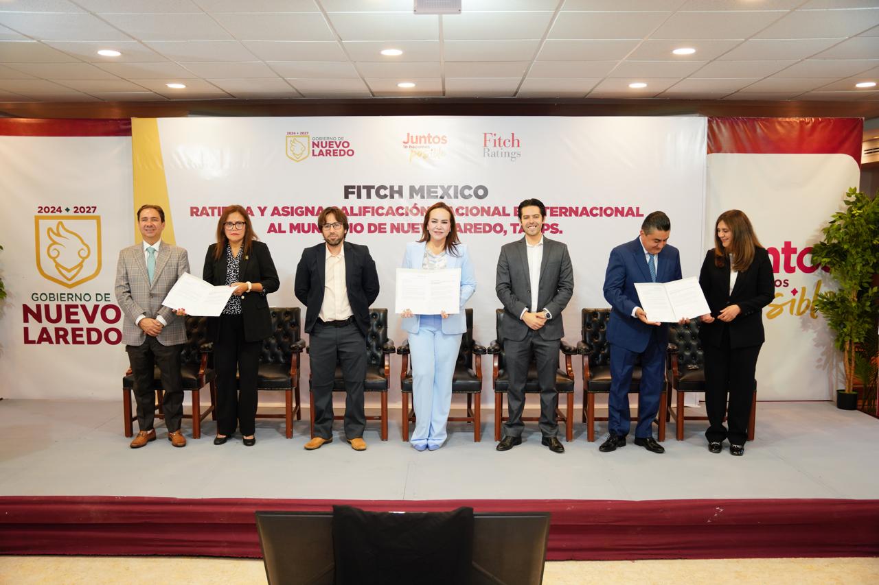 Nuevo Laredo mantiene calificación AAA de Fitch Ratings