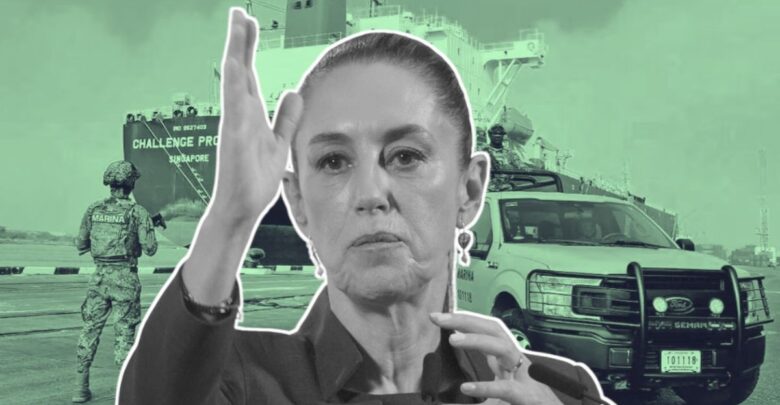 Red de huachicol fiscal: Sheinbaum garantiza justicia sin impunidad