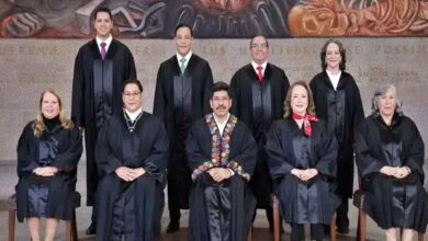 Revelan la primera foto oficial de los nuevos ministros de la SCJN