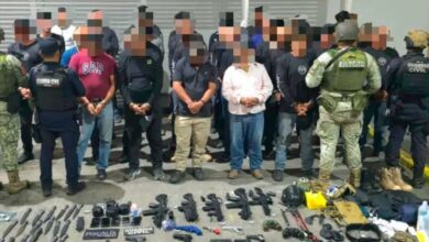 Detienen a 38 hombres durante operativo de seguridad en Michoacán