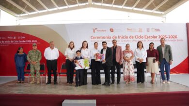 Nuevo Laredo da inicio al ciclo escolar 2025-2026 con entrega de libros de texto, útiles y más de 72 mil guías didácticas