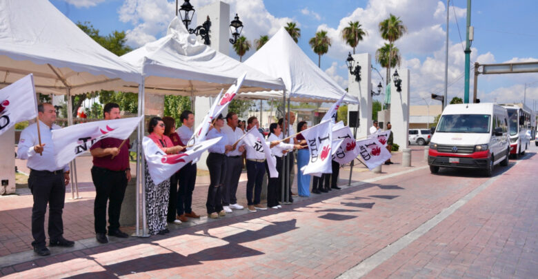 Carmen Lilia Canturosas da arranque a más rutas express de transporte público que conectarán colonias del poniente