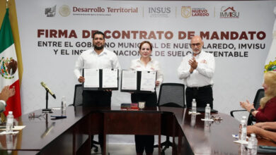 Se unen Gobierno de Nuevo Laredo e INSUS para apoyar a familias con trámite de escrituras