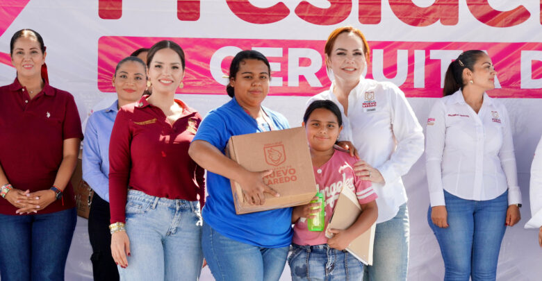 Ciudadanía recibe atención directa de alcaldesa Carmen Lilia Canturosas con “Presidencia Cerquita de Ti” en Los Encinos