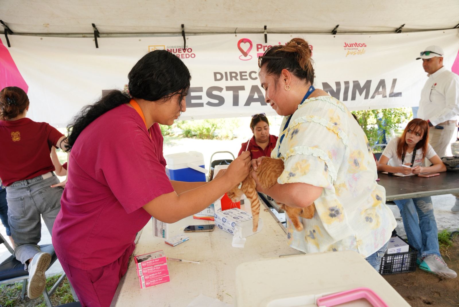 Ciudadanía recibe atención directa de alcaldesa Carmen Lilia Canturosas con “Presidencia Cerquita de Ti” en Los Encinos