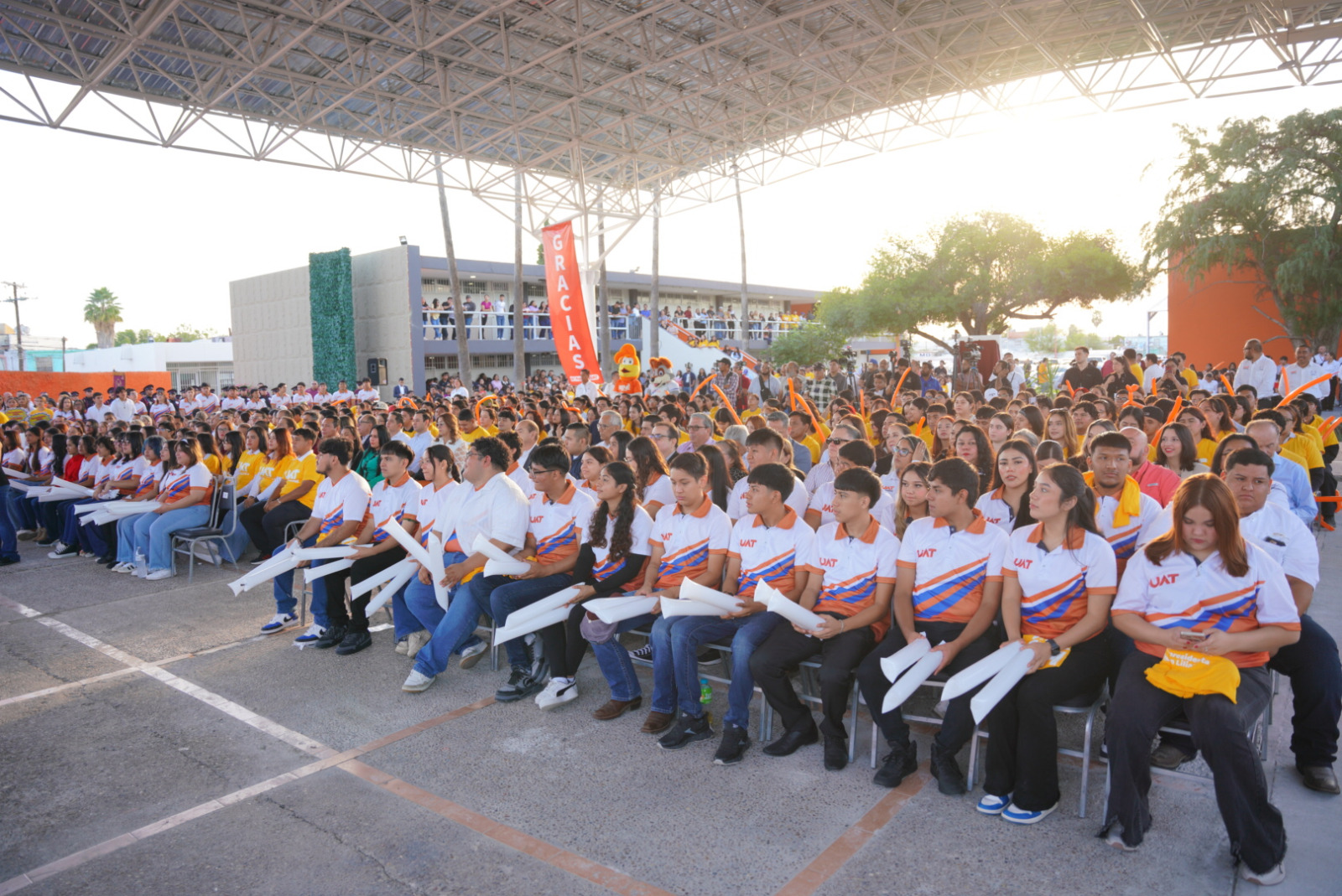 Carmen Lilia Canturosas y rector de la UAT fortalecen infraestructura educativa para beneficio de más de mil 500 estudiantes