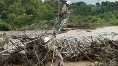 Colapso de torre de la CFE deja sin luz a más de 150 mil hogares en Chiapas