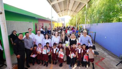 Con liderazgo educativo, Carmen Lilia Canturosas marca diferencia con apoyos escolares; más de 300 planteles reciben equipo de mantenimiento