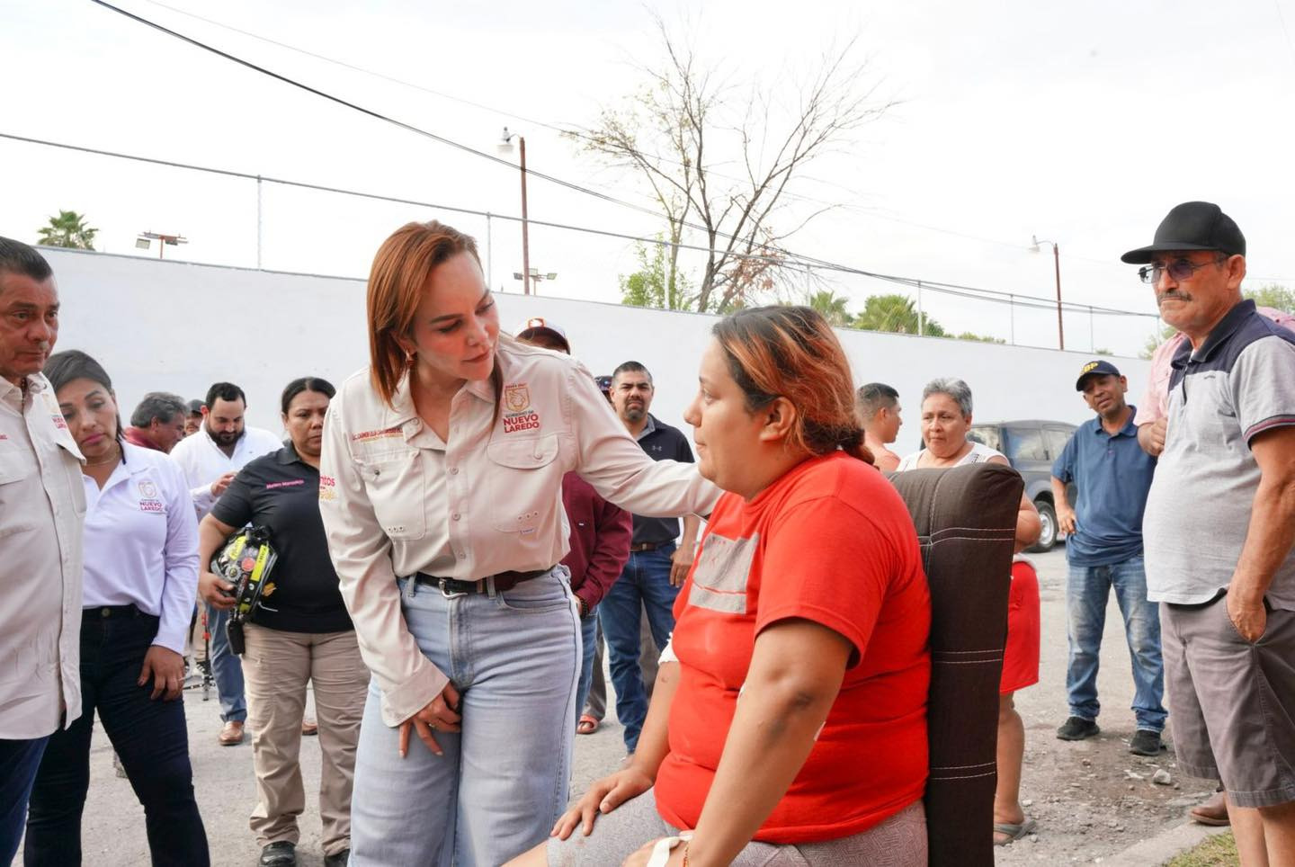 Familias afectadas de la colonia Infonavit serán apoyadas a través del seguro patrimonial del Gobierno de Nuevo Laredo