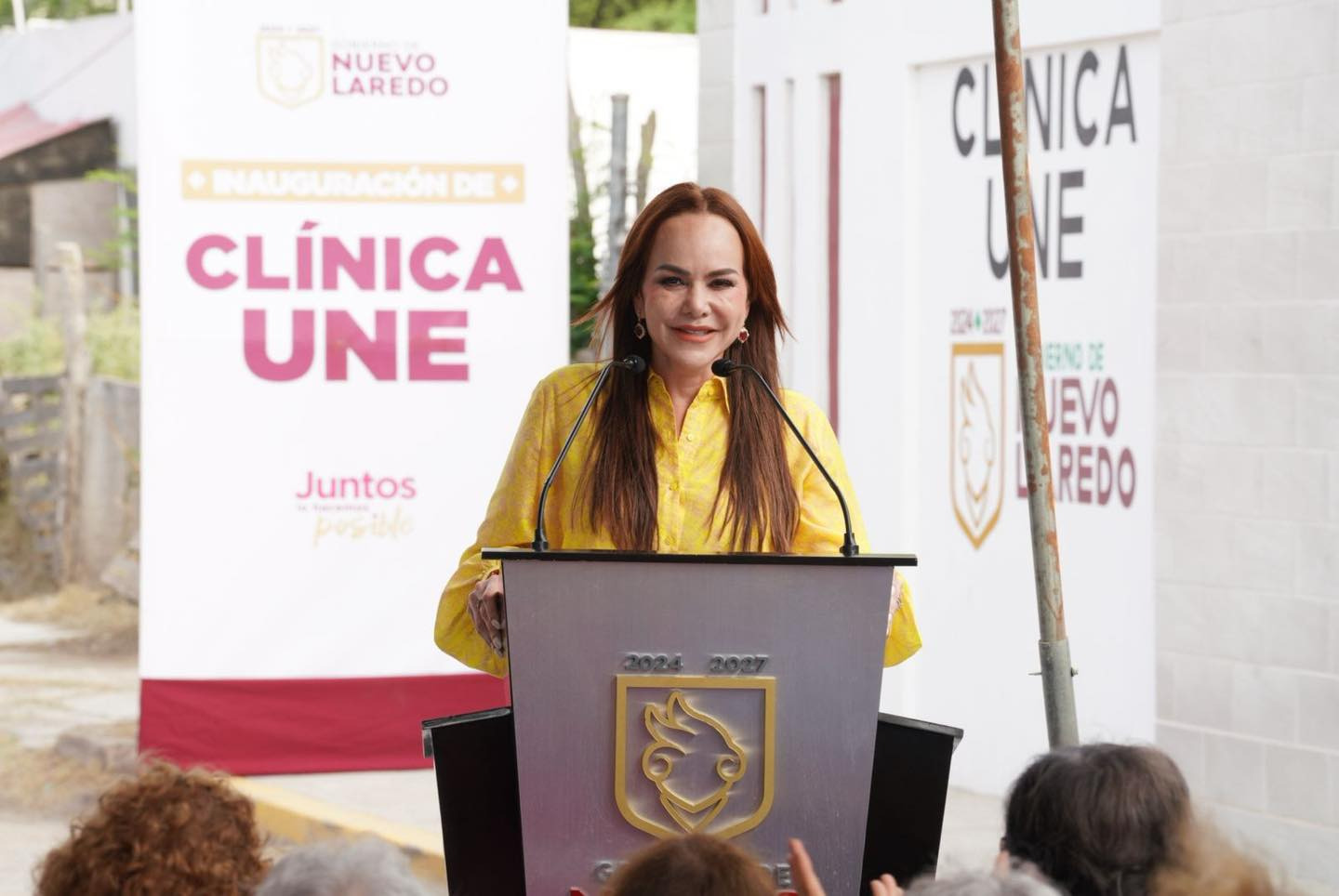 Inaugura alcaldesa Carmen Lilia Canturosas décimo tercera Clínica Municipal “Dra. Bertha Estela Pérez Romero”