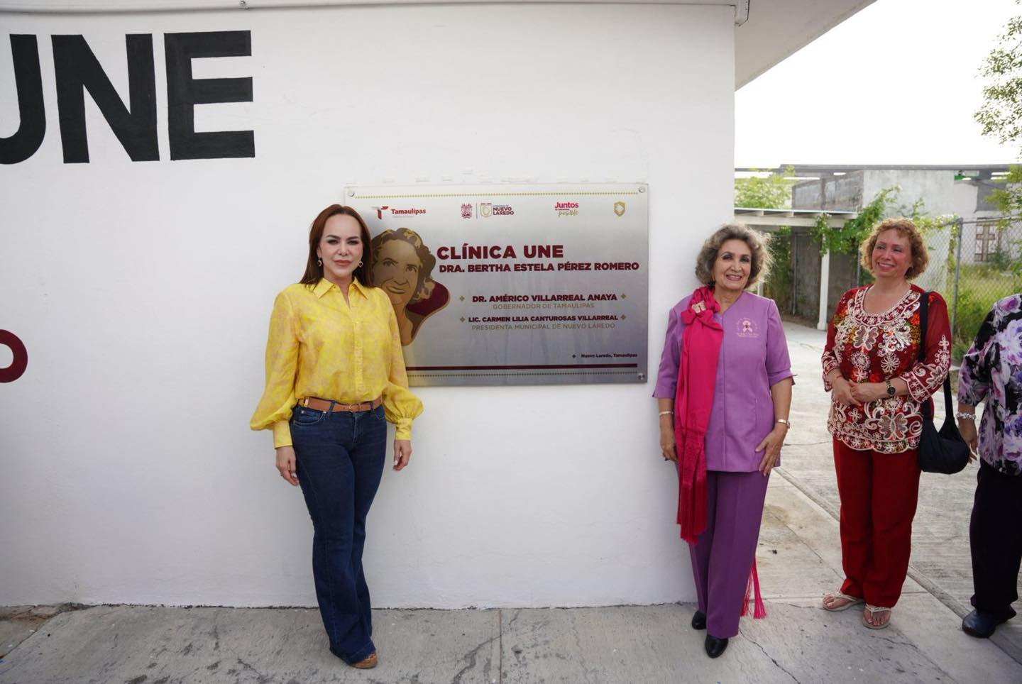 Inaugura alcaldesa Carmen Lilia Canturosas décimo tercera Clínica Municipal “Dra. Bertha Estela Pérez Romero”