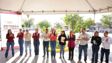 Carmen Lilia Canturosas rescata y renueva espacios públicos en la colonia Nueva Era Carmen Lilia Canturosas rescata y renueva espacios públicos en la colonia Nueva Era