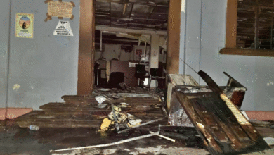 Gobierno de Apatzingán condena violencia durante protesta por el asesinato de Carlos Manzo