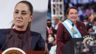 Sheinbaum recibirá mañana a la presidenta de Honduras en Palacio Nacional