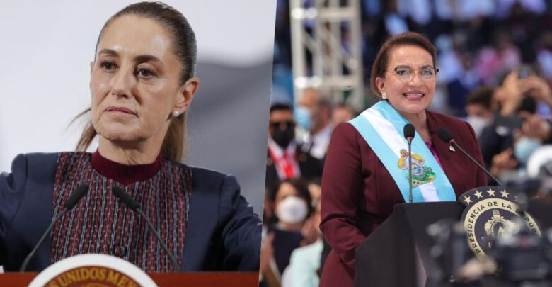 Sheinbaum recibirá mañana a la presidenta de Honduras en Palacio Nacional