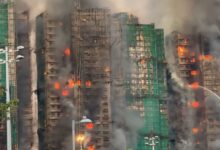 Incendio en complejo de Hong Kong suma 128 muertos