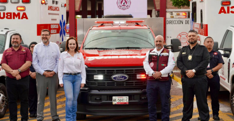 Nuevo Laredo refuerza su sistema de emergencias con nuevas ambulancias y unidades para Protección Civil y Bomberos