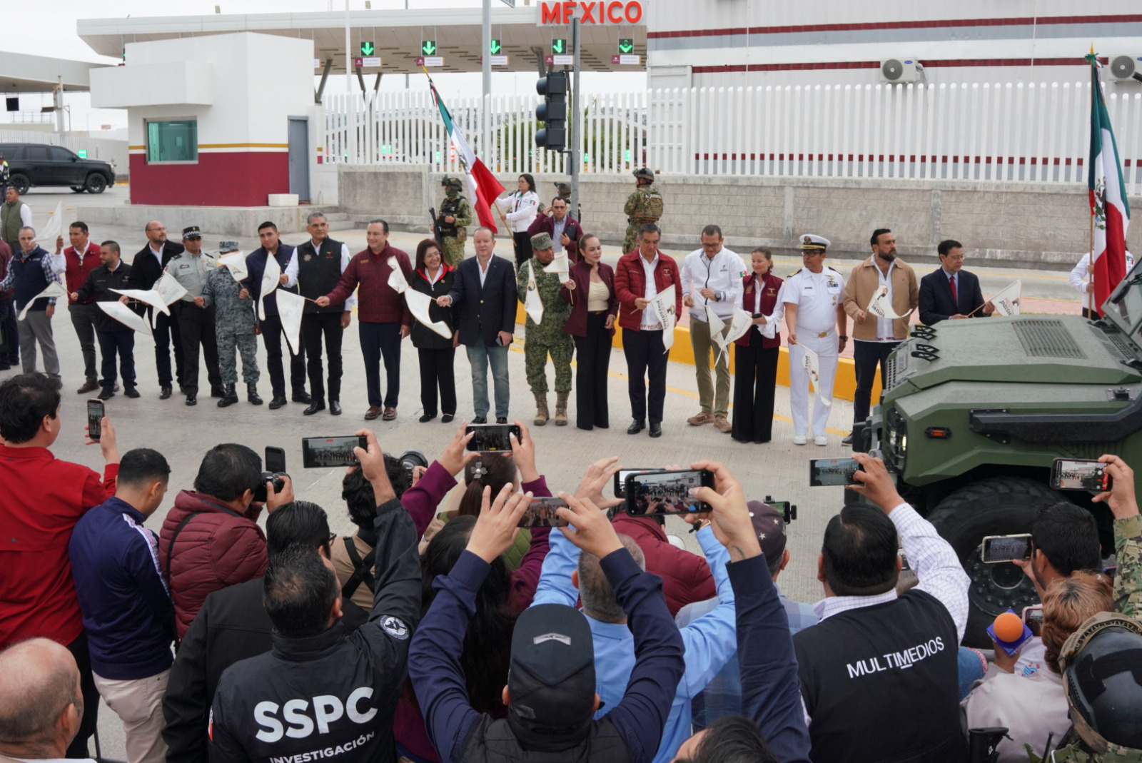 Nuevo Laredo reafirma su liderazgo nacional: Gobernador y Alcaldesa arrancan el Operativo Héroes Paisanos