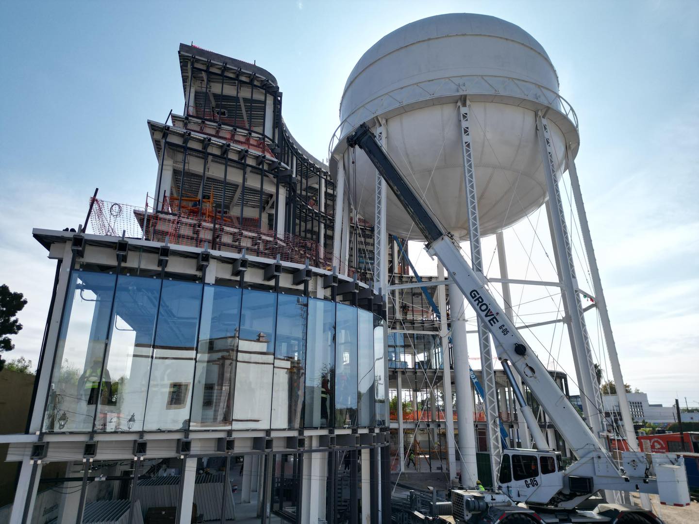Supervisa alcaldesa Carmen Lilia Canturosas avances del Museo de Ciencia y Tecnología, proyecto único en la región