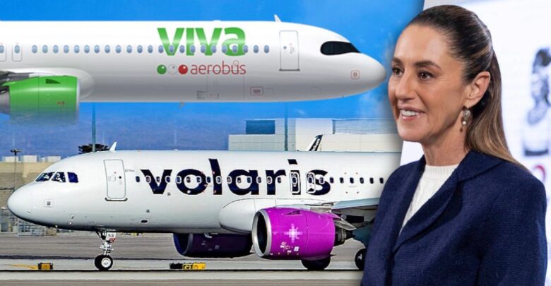 Sheinbaum ve positiva la alianza entre Viva y Volaris