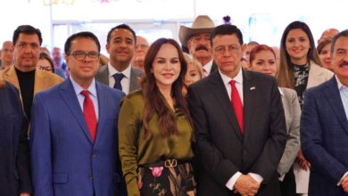 Destaca alcaldesa Carmen Lilia Canturosas fortaleza binacional de los Dos Laredos durante informe del Consulado de México en Laredo