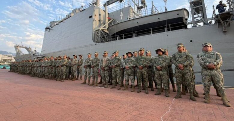 Semar despliega 103 infantes en Puerto Vallarta tras disturbios