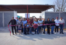 Inaugura alcaldesa Carmen Lilia Canturosas obras de infraestructura educativa en colonia Reforma Urbana