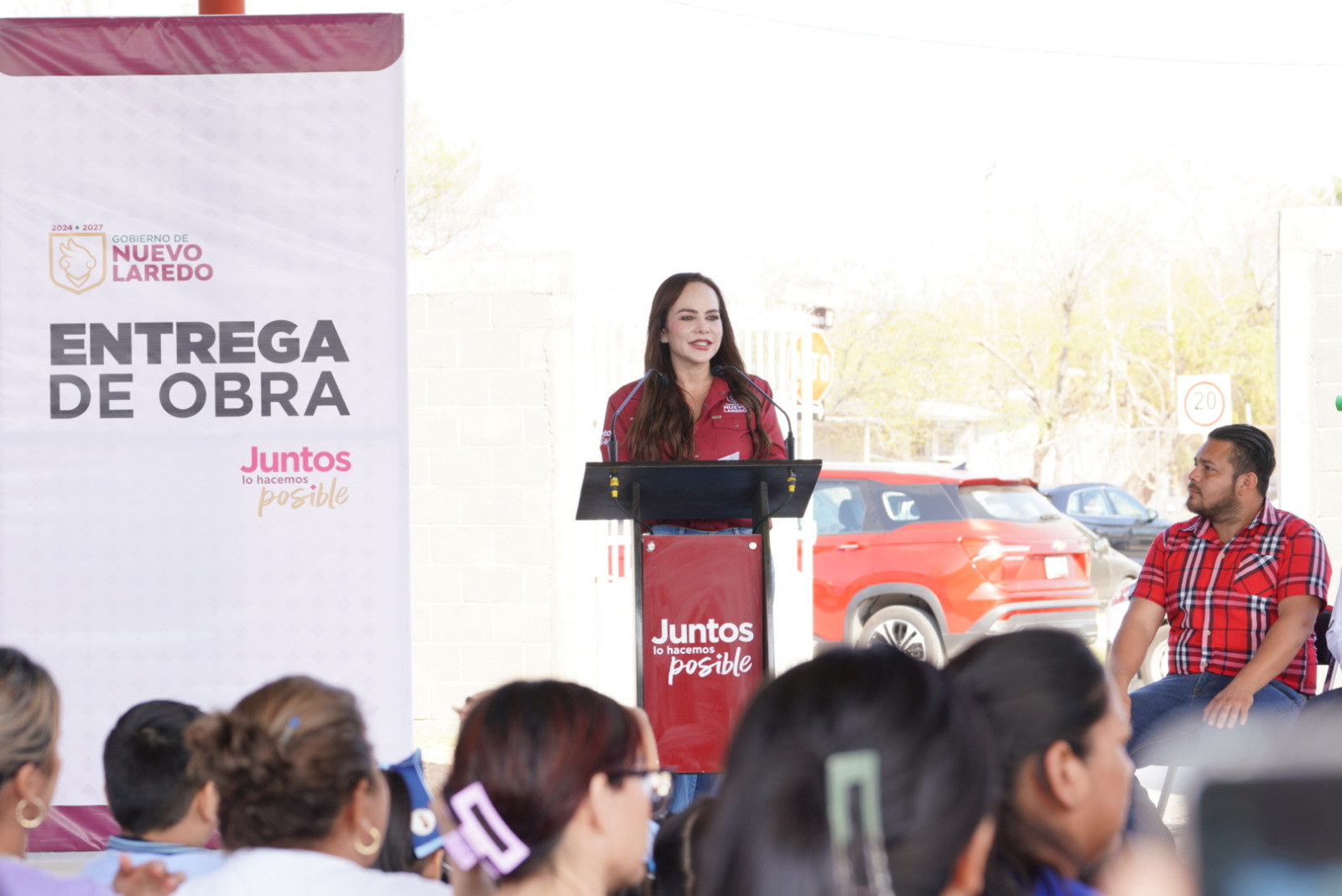 Inaugura alcaldesa Carmen Lilia Canturosas obras de infraestructura educativa en colonia Reforma Urbana Inaugura alcaldesa Carmen Lilia Canturosas obras de infraestructura educativa en colonia Reforma Urbana