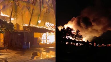 Falla eléctrica habría causado incendio en Punta Zicatela