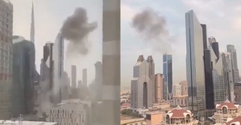 Dron impacta centro financiero de Dubái en escalada