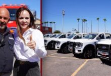 Fortalece Carmen Lilia Canturosas a Protección Civil y Bomberos de Nuevo Laredo