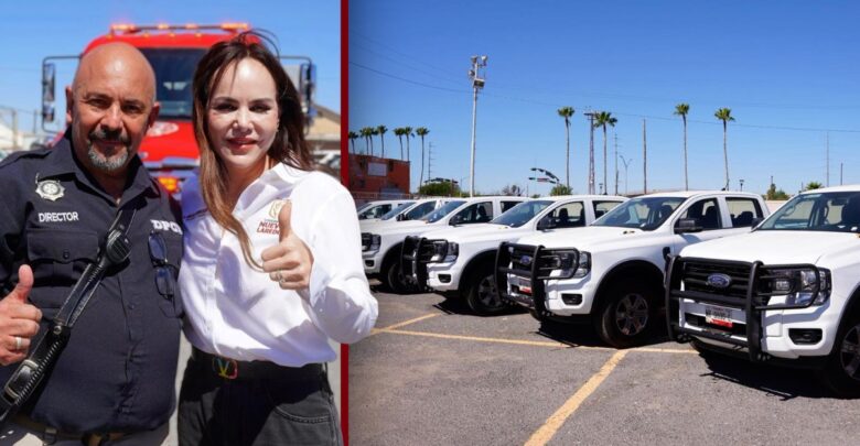 Fortalece Carmen Lilia Canturosas a Protección Civil y Bomberos de Nuevo Laredo