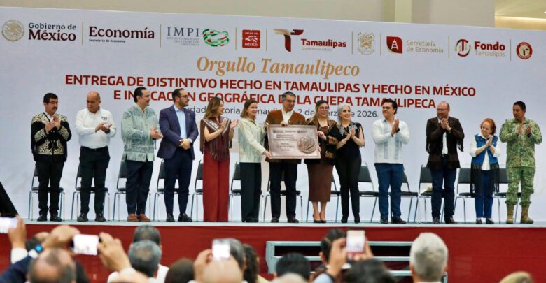 Destaca Carmen Lilia indicación geográfica a la Cuera Tamaulipeca; reconoce iniciativa del gobernador