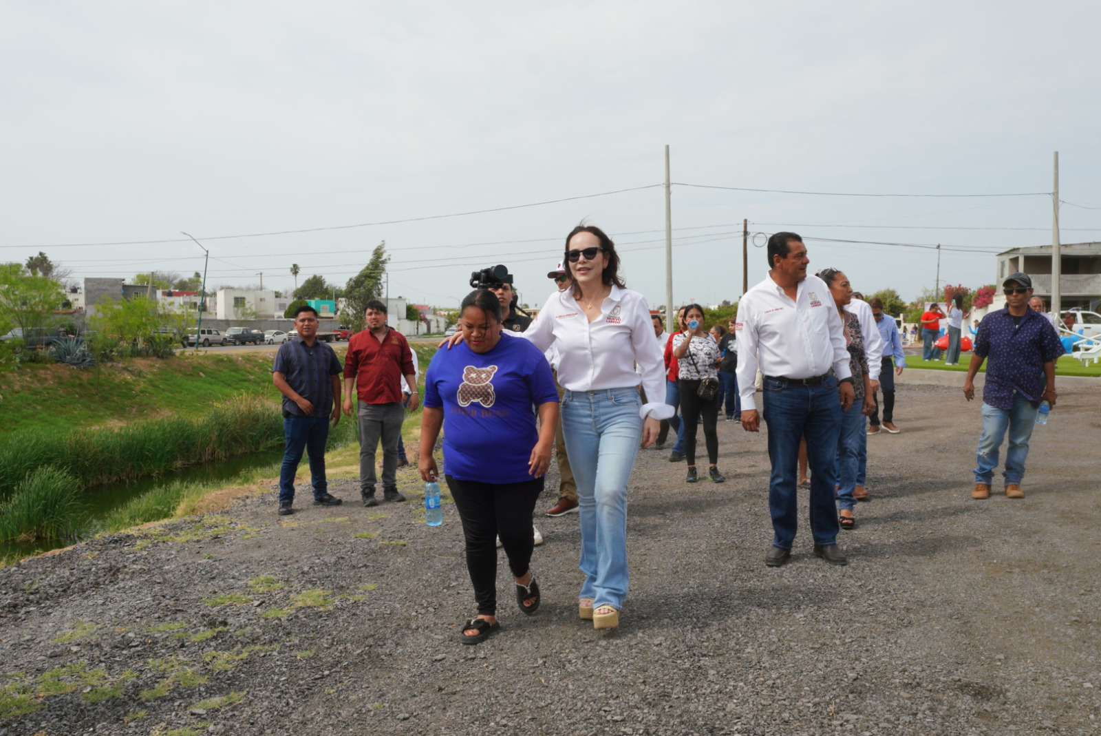 Inaugura alcaldesa Carmen Lilia Canturosas nuevo espacio recreativo; transforma imagen urbana del arroyo El Coyote