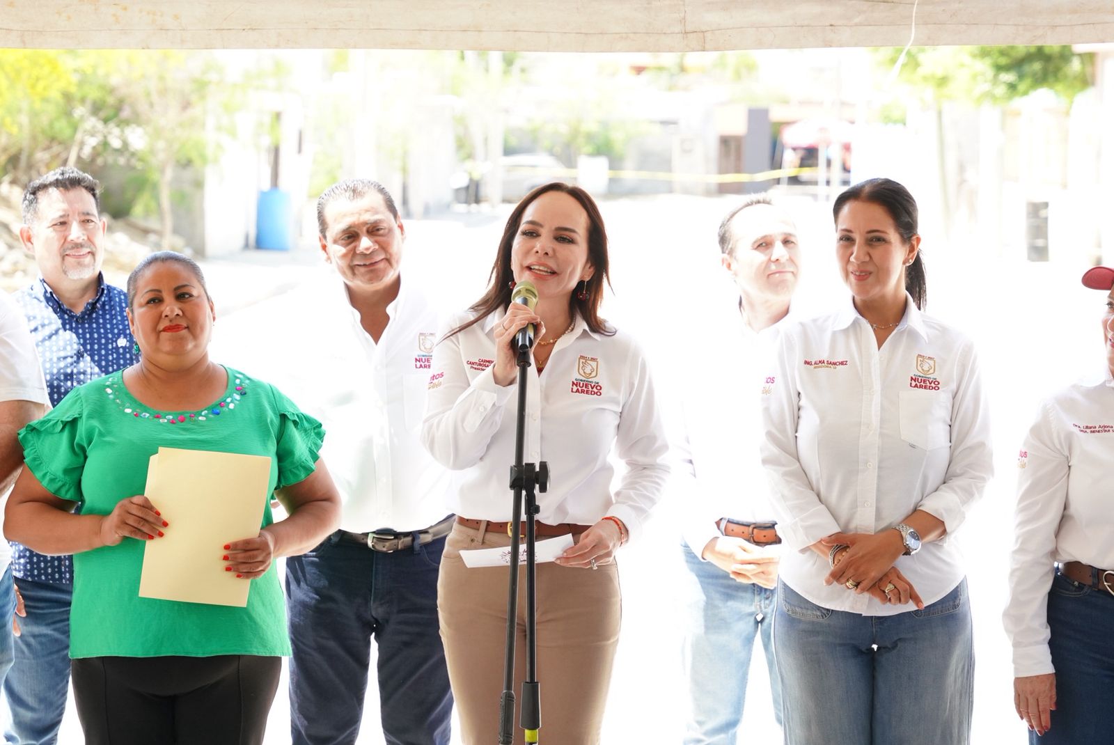 Gobierno Municipal transforma vialidades al poniente de Nuevo Laredo con obras del Ramo 33 Gobierno Municipal transforma vialidades al poniente de Nuevo Laredo con obras del Ramo 33