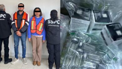 Aseguran vacunas falsas y medicamentos ilegales en operativo en Edomex